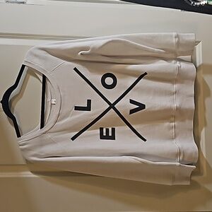 LOVE Sweatshirt Size Large